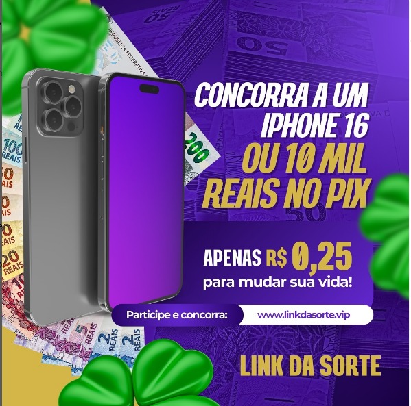 EDIÇÃO IPHONE 16 PRO MAX OU 10K NO PIX🍀